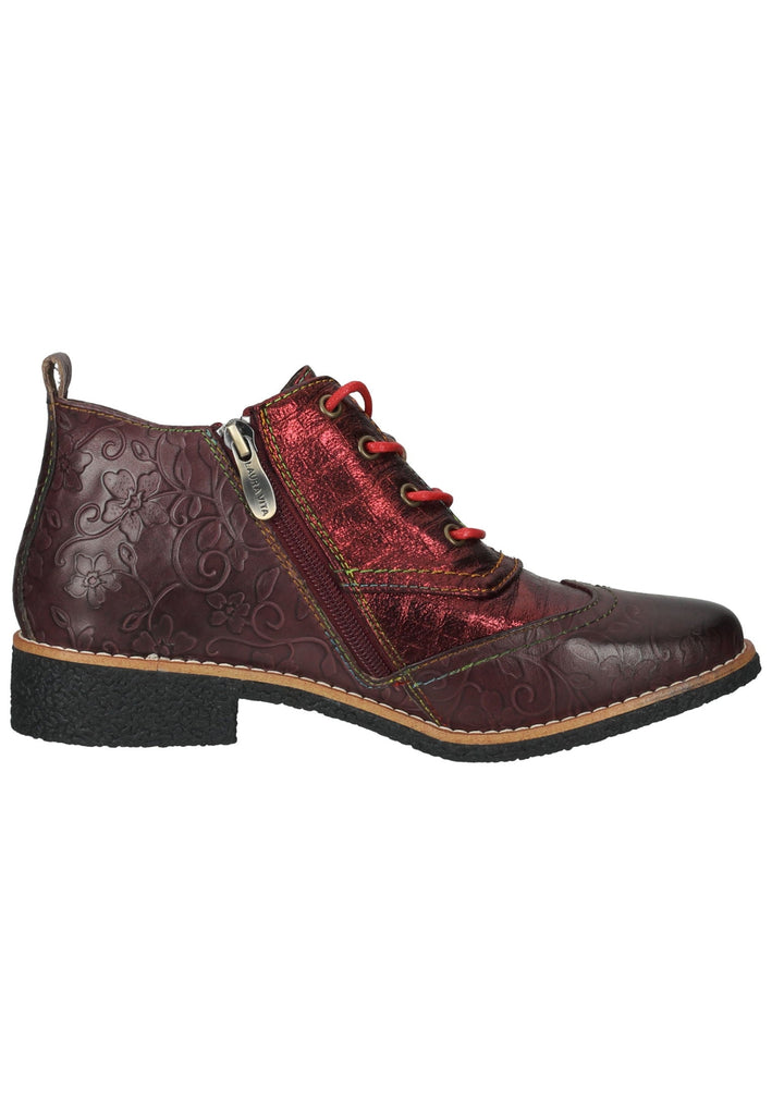 Laura Vita Halbschuhe Leder/Textil Rosa