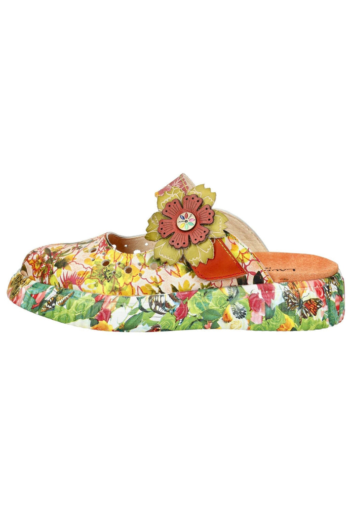 Pantoletten Laura Vita Pantoletten Leder Orange