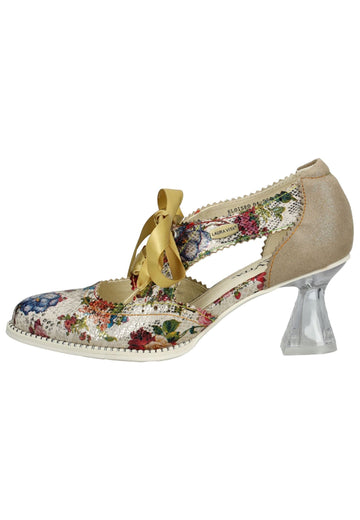Pumps Laura Vita Pumps Leder/Textil Gold
