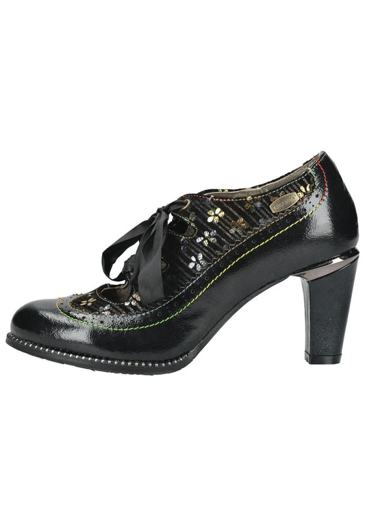 Laura Vita Pumps Leder Schwarz