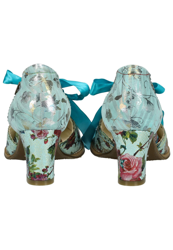 Laura Vita Pumps Leder/Textil Blau