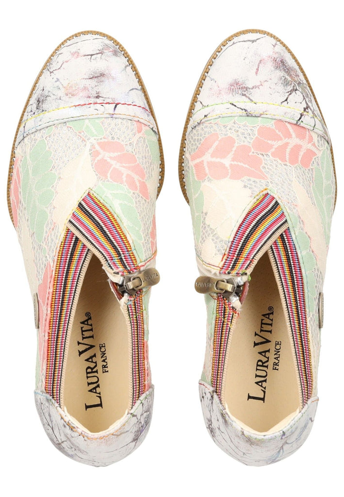 Laura Vita Pumps Leder/Textil Mauve