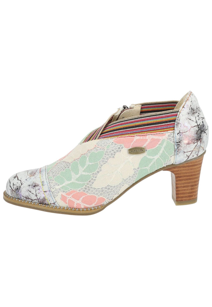 Laura Vita Pumps Leder/Textil Mauve