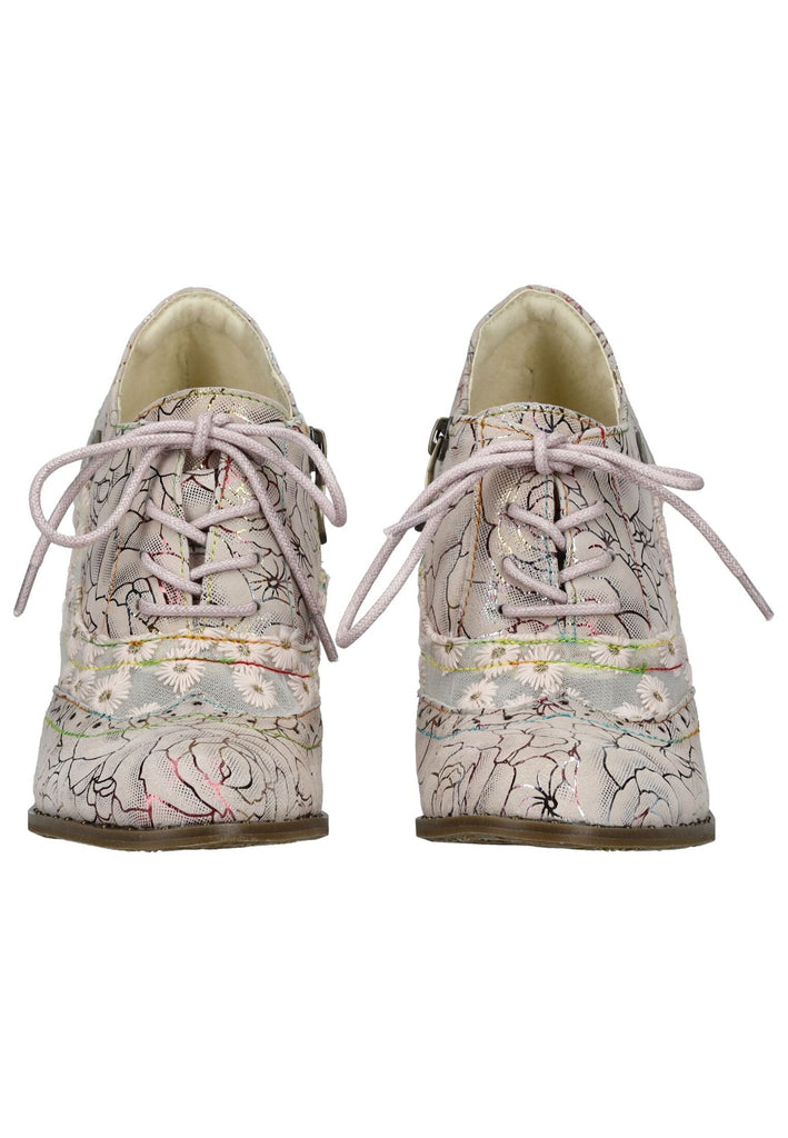 Laura Vita Pumps Leder/Textil Rose