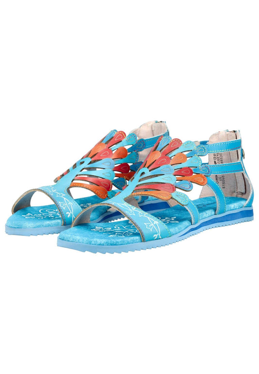 Laura Vita Sandalen Leder Azur
