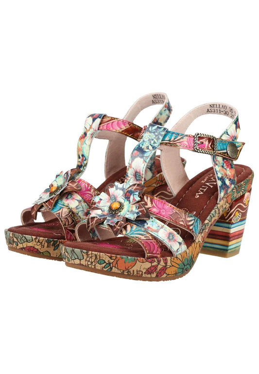 Laura Vita Sandalen Leder Braun