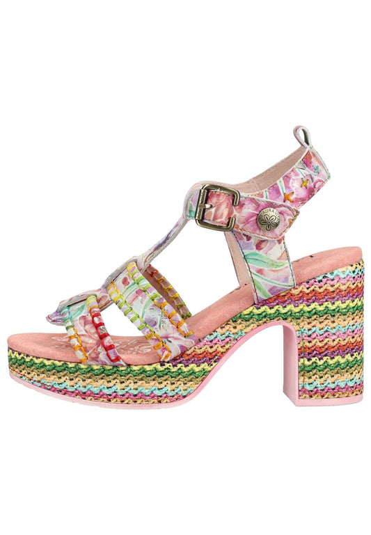 Laura Vita Sandalen Leder Coral