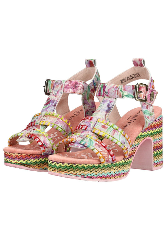 Laura Vita Sandalen Leder Coral