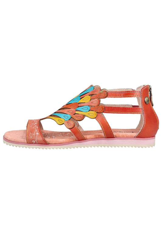 Laura Vita Sandalen Leder Coral