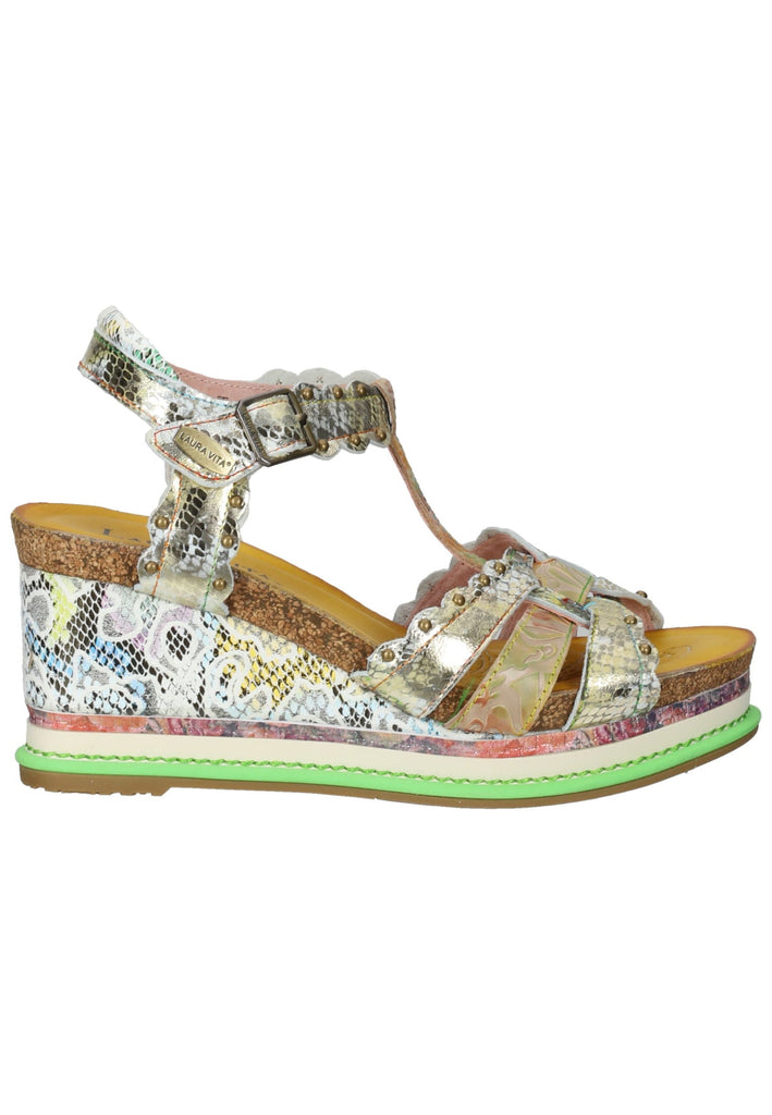 Laura Vita Sandalen Leder Mehrfarbig