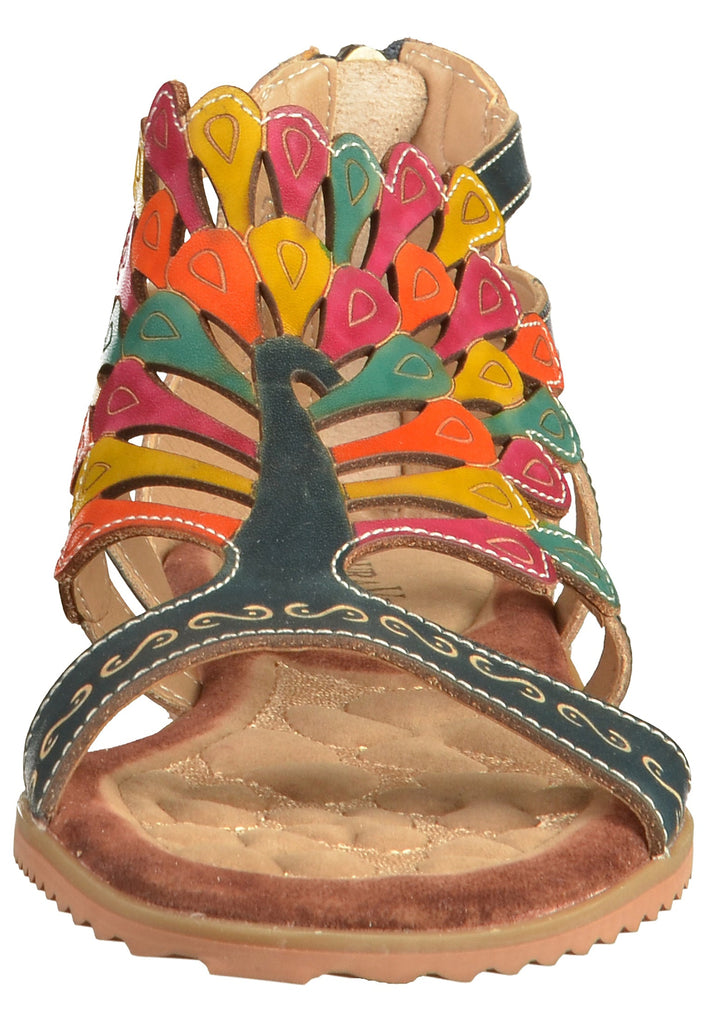 Laura Vita Sandalen Leder Multi