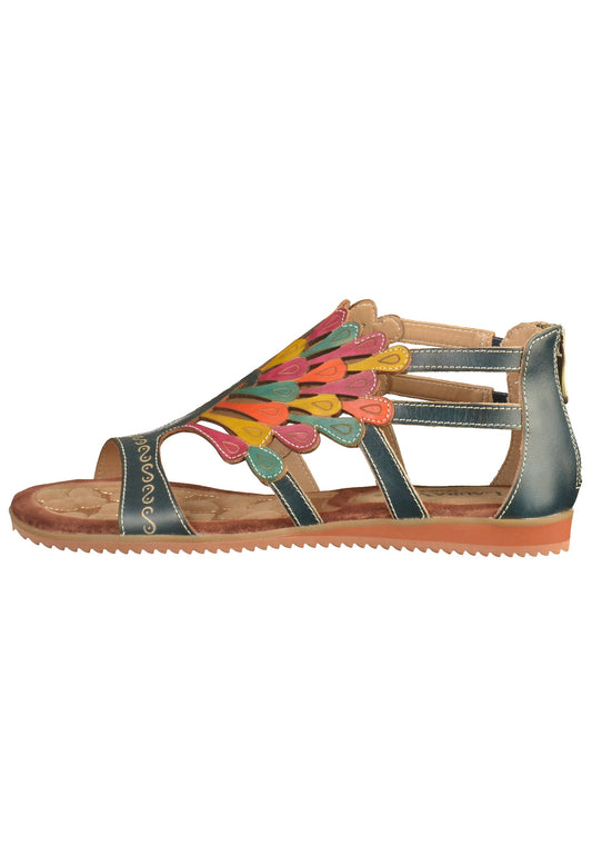 Laura Vita Sandalen Leder Multi