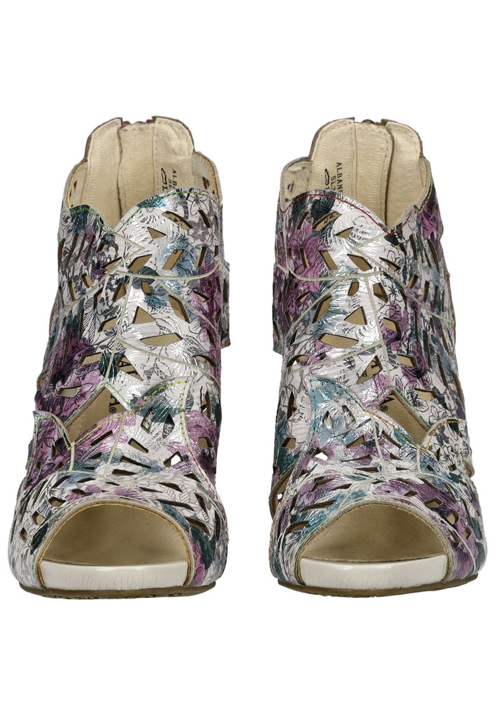 Laura Vita Sandalen Leder Rosa/Silber