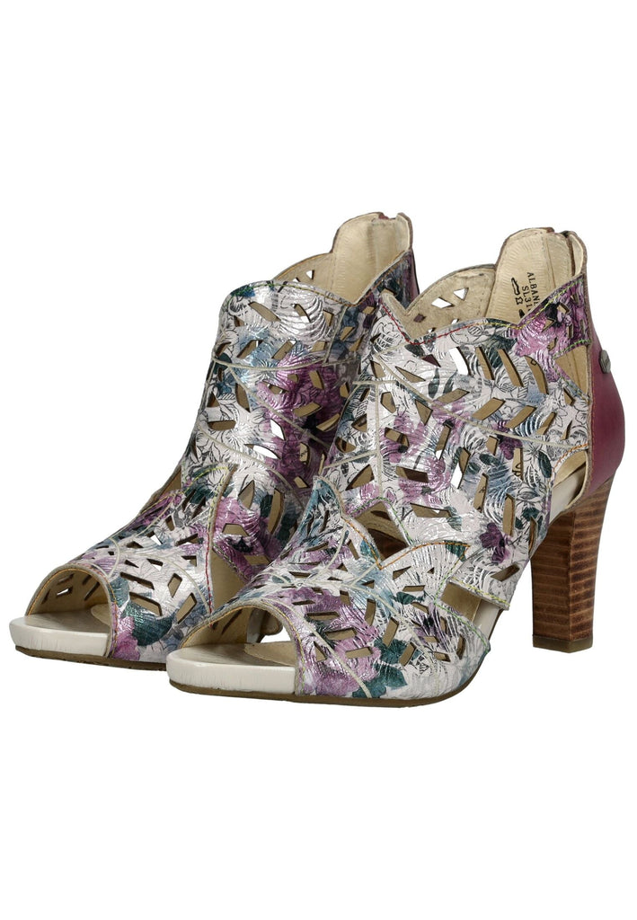 Laura Vita Sandalen Leder Rosa/Silber