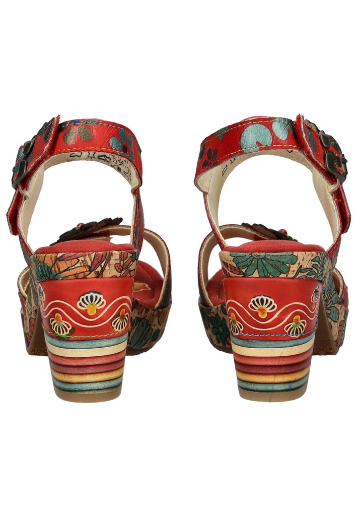 Laura Vita Sandalen Leder Rot