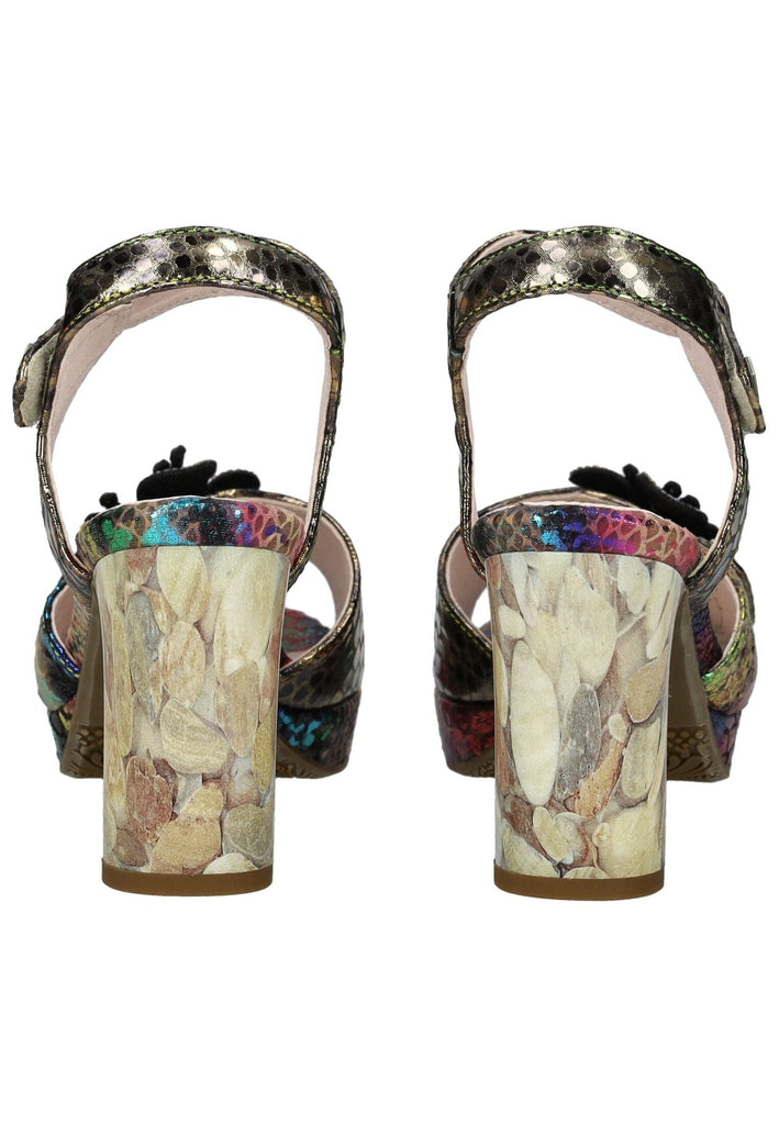 Laura Vita Sandalen Leder/Textil Bronze