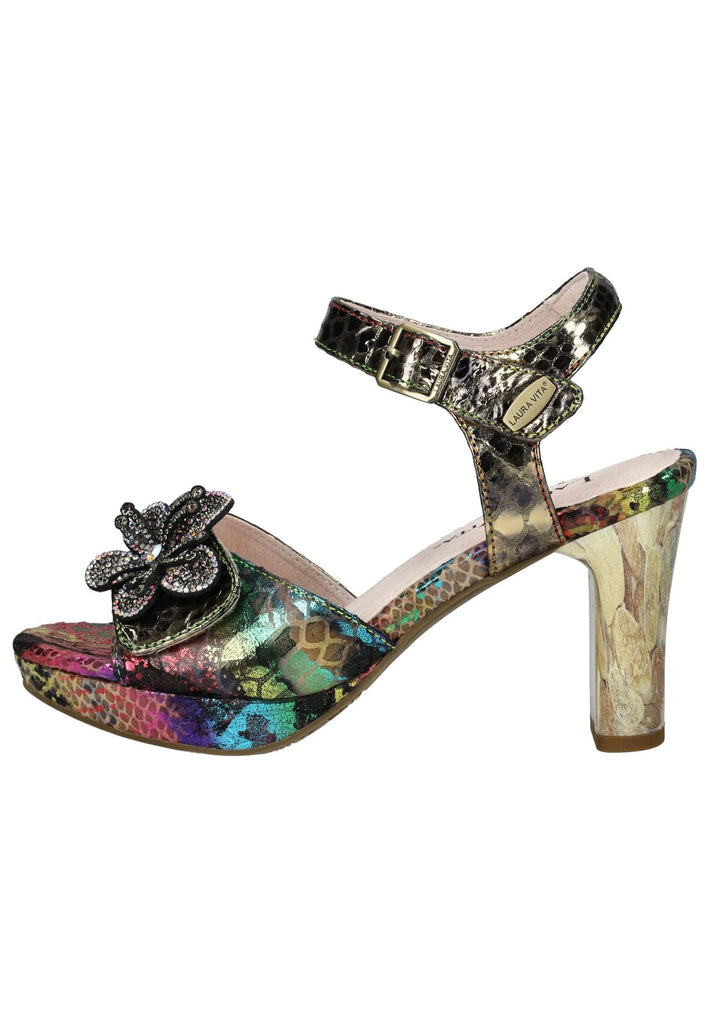 Laura Vita Sandalen Leder/Textil Bronze
