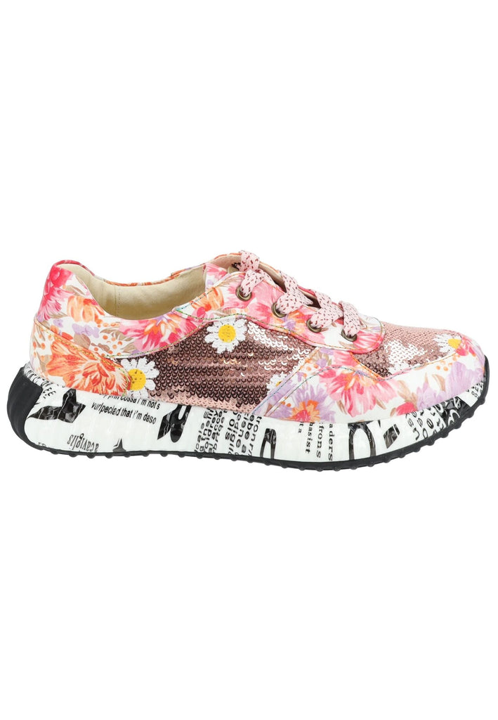 Laura Vita Sneaker Leder Erdbeere