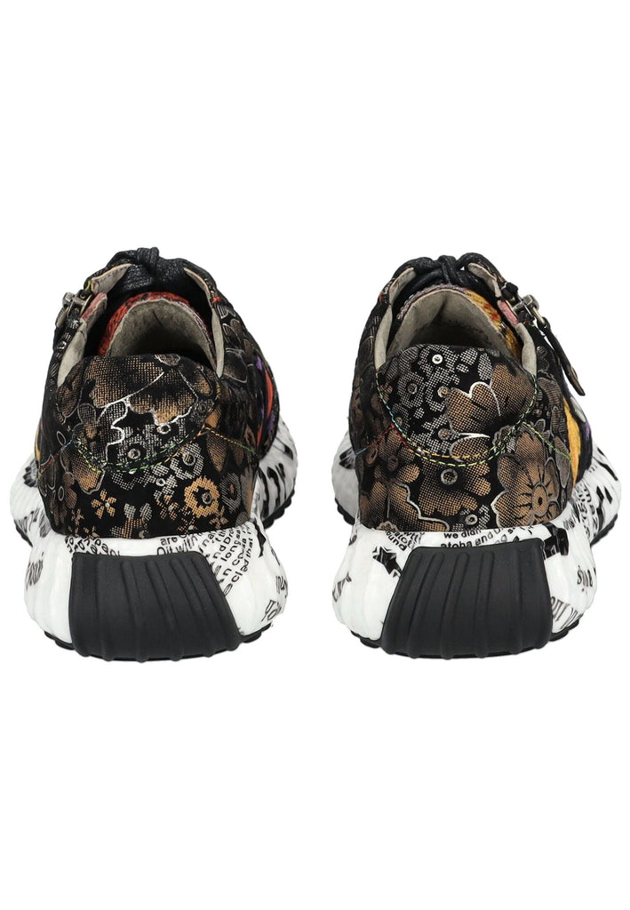 Laura Vita Sneaker Leder/Textil Braun/Schwarz