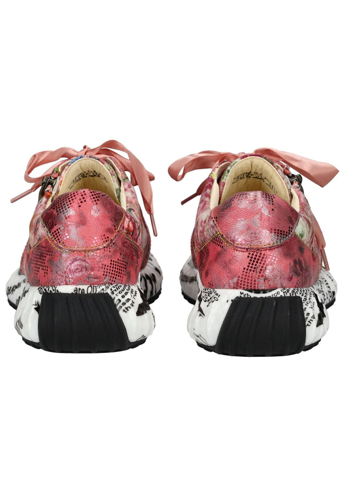 Laura Vita Sneaker Leder/Textil Erdbeere
