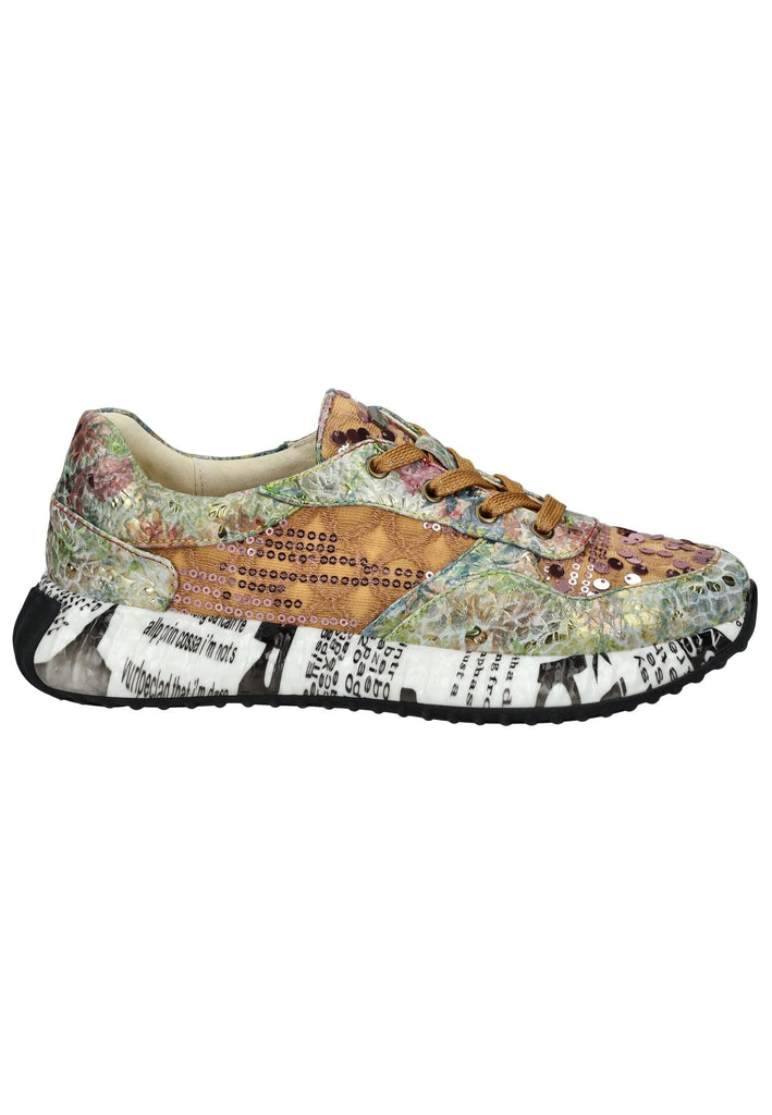 Laura Vita Sneaker Leder/Textil Mokka