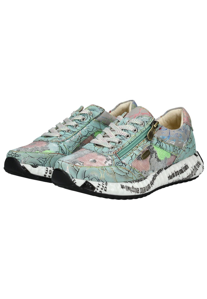 Laura Vita Sneaker Leder/Textil Pistachio