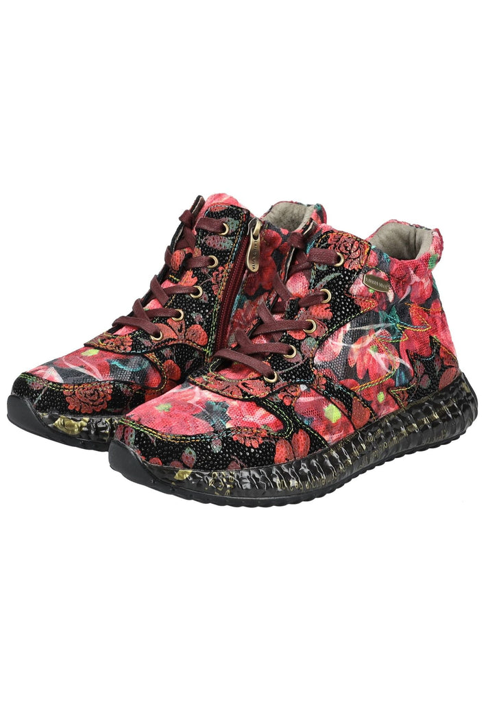 Laura Vita Sneaker Leder/Textil Rot