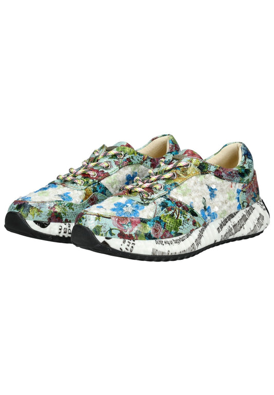 Laura Vita Sneaker Textil Weiß/Blau