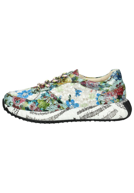Laura Vita Sneaker Textil Weiß/Blau