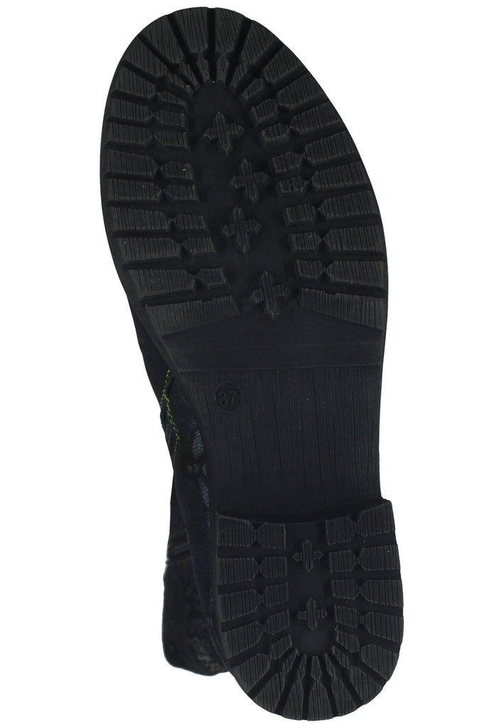 Laura Vita Stiefel Leder/Textil Anthrazit