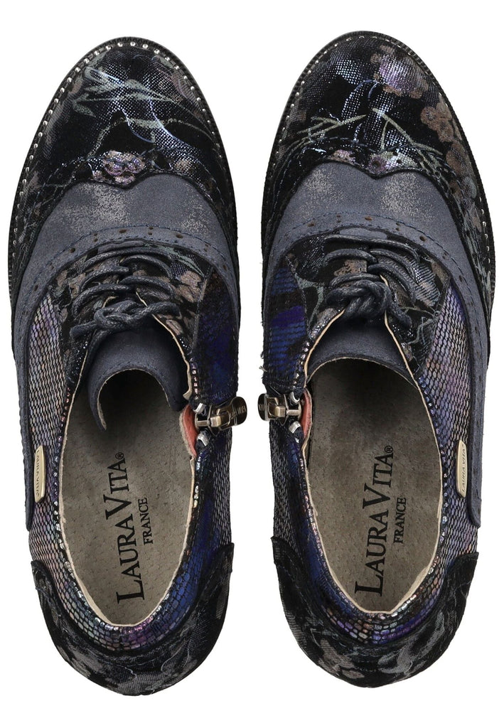 Laura Vita Stiefelette Leder Blau