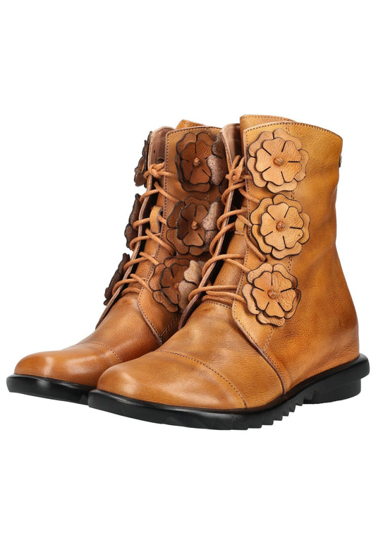 Laura Vita Stiefelette Leder Camel