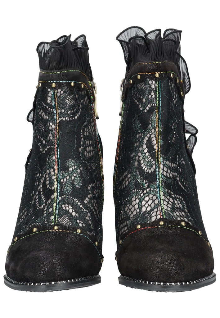 Laura Vita Stiefelette Leder Khaki