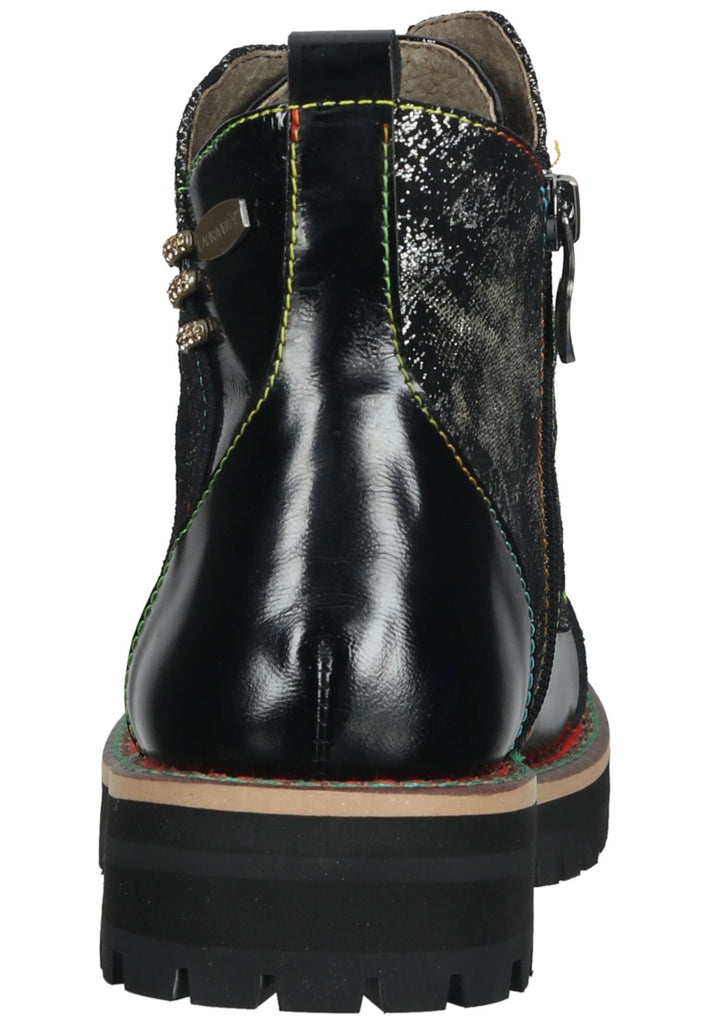 Laura Vita Stiefelette Leder Schwarz