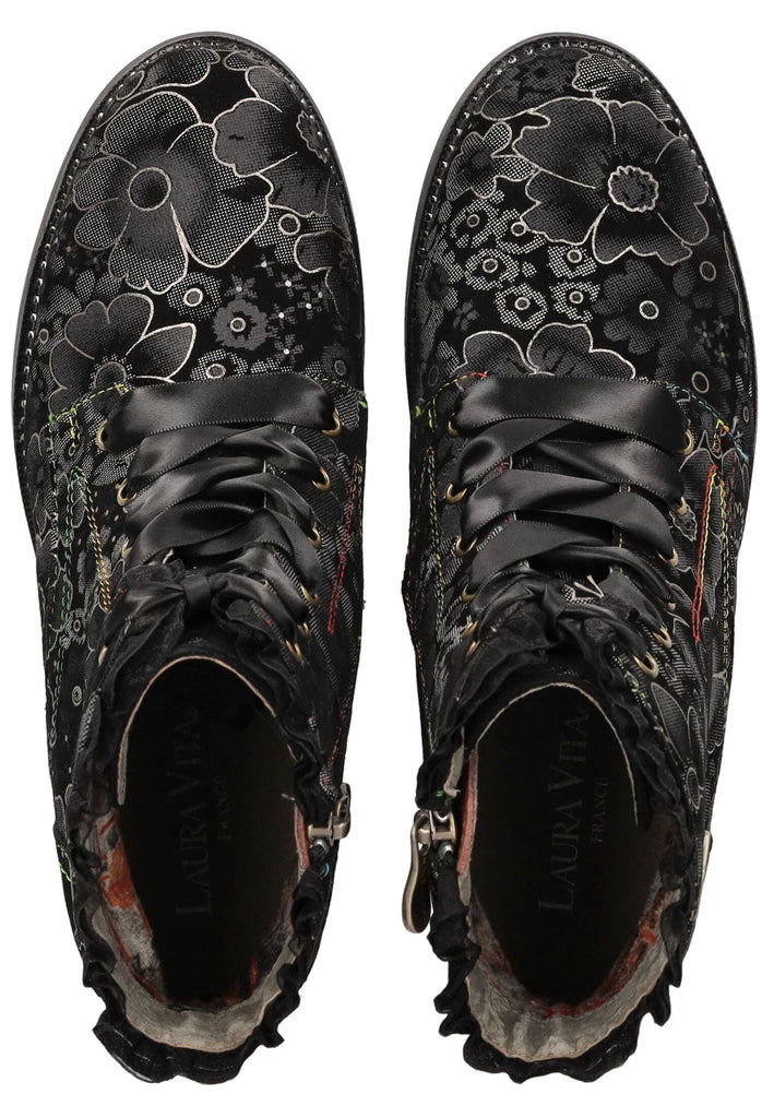 Laura Vita Stiefelette Leder Silber