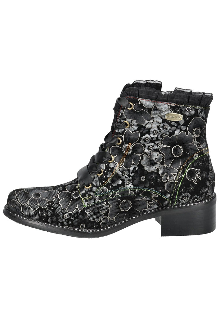 Laura Vita Stiefelette Leder Silber