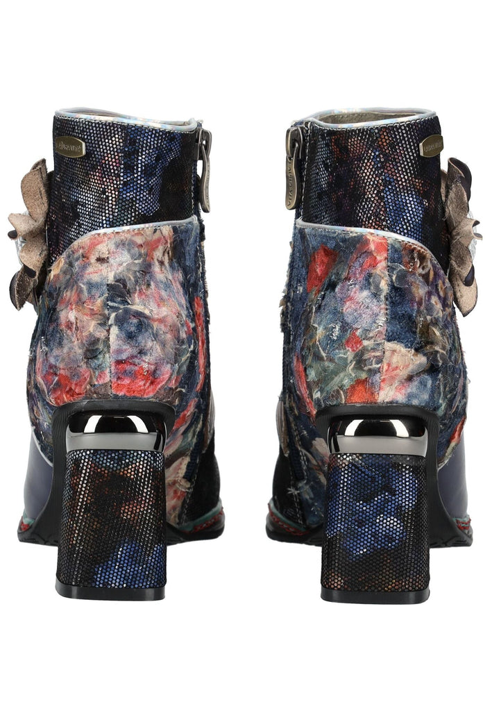 Laura Vita Stiefelette Leder/Textil Blau