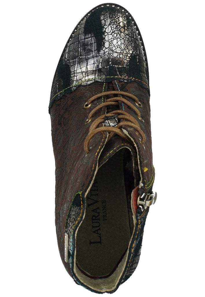 Laura Vita Stiefelette Leder/Textil Bronze