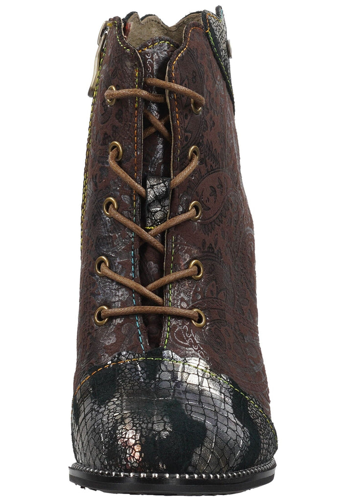 Laura Vita Stiefelette Leder/Textil Bronze