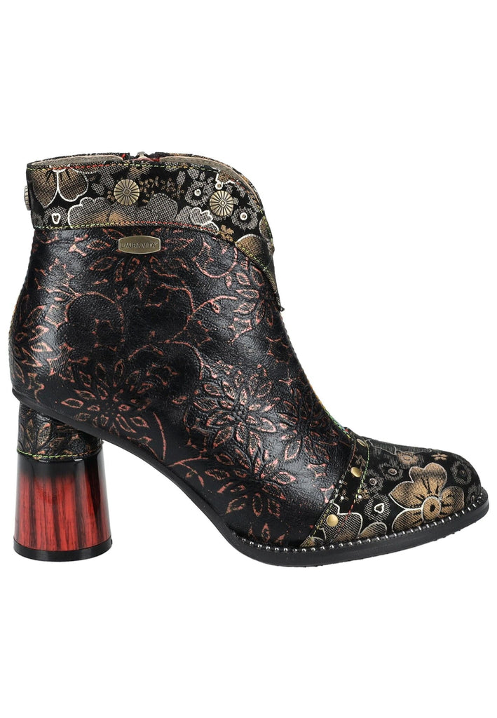 Laura Vita Stiefelette Leder/Textil Cafe