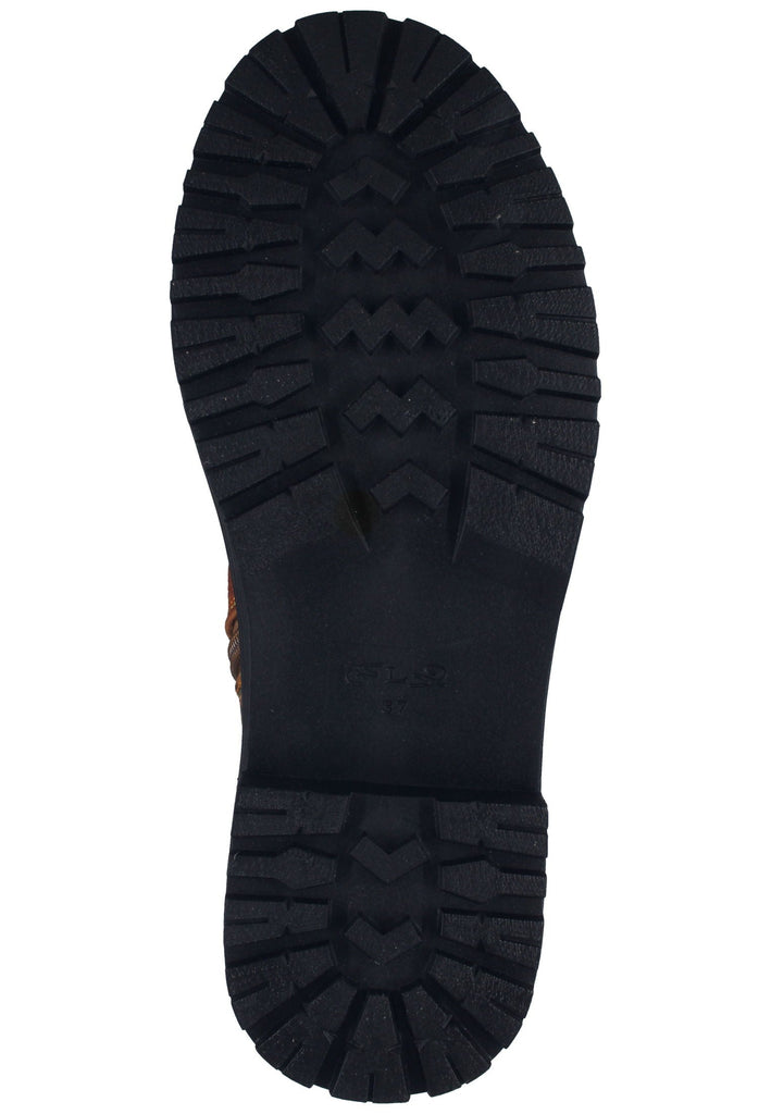 Laura Vita Stiefelette Leder/Textil Cafe