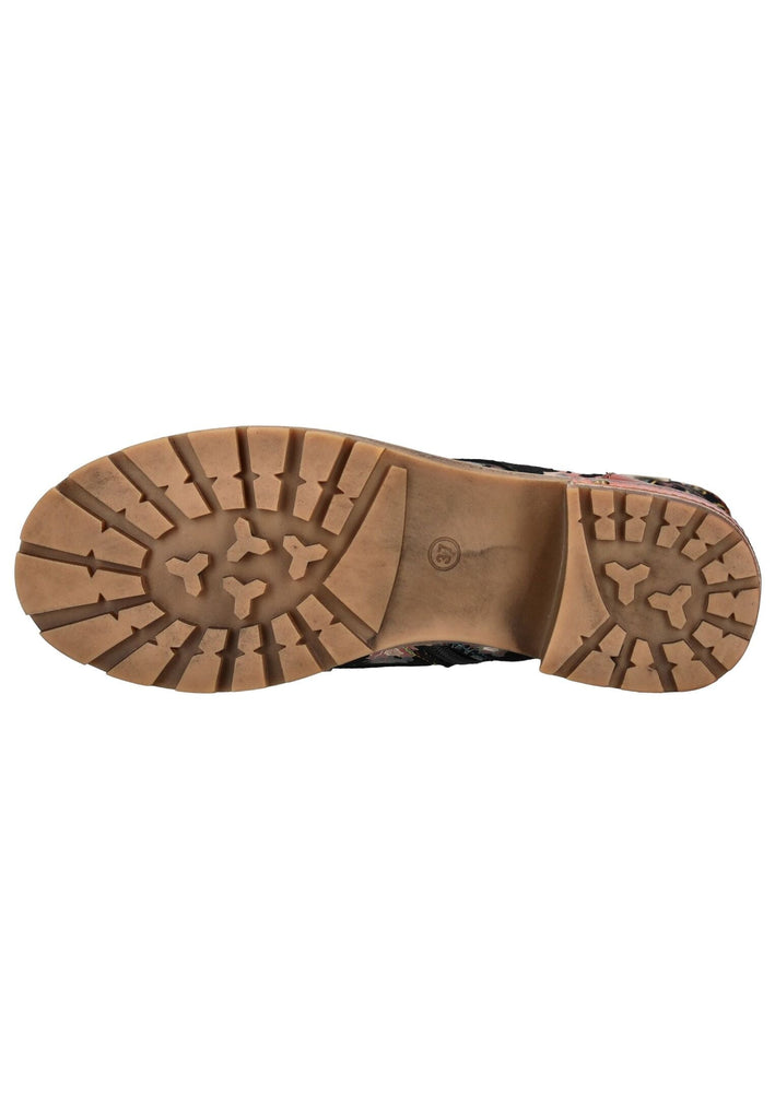 Laura Vita Stiefelette Leder/Textil Orange