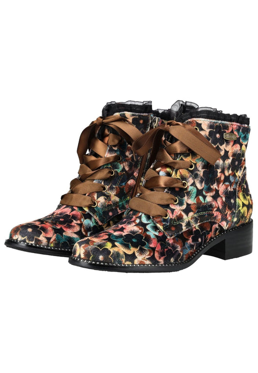 Laura Vita Stiefelette Textil Camel