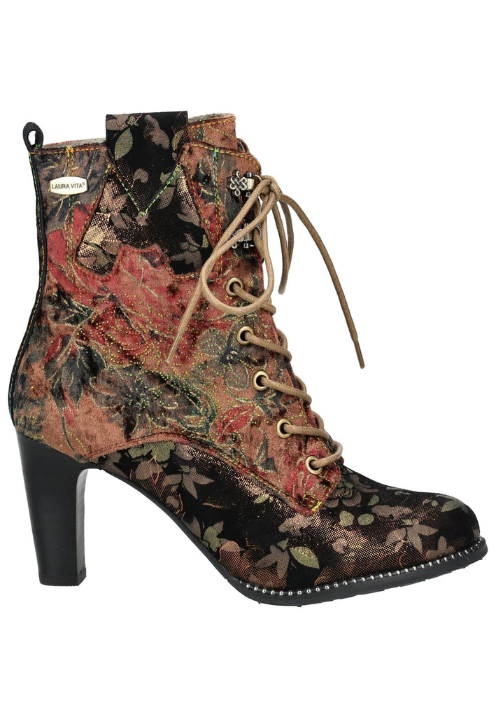 Laura Vita Stiefelette Veloursleder Bronze