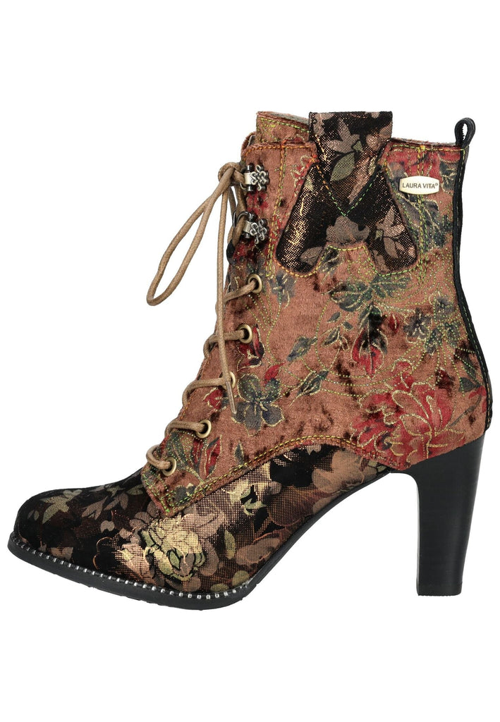 Laura Vita Stiefelette Veloursleder Bronze