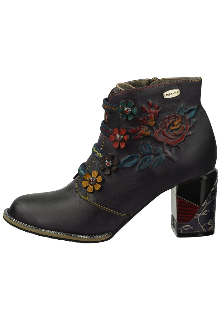Stiefeletten Laura Vita Stiefelette Leder Dunkelblau