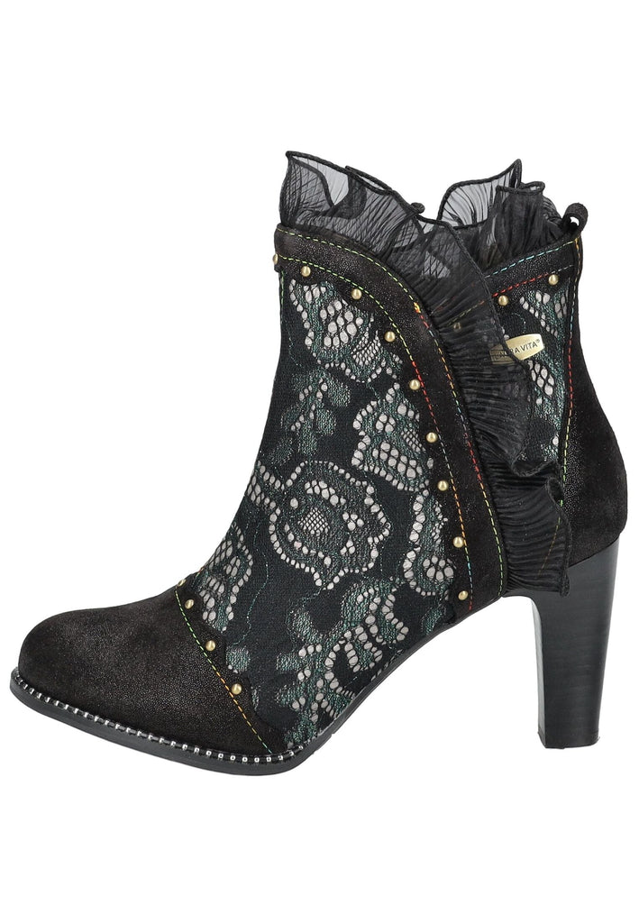 Stiefeletten Laura Vita Stiefelette Leder Khaki