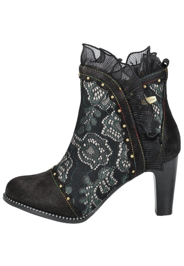 Stiefeletten Laura Vita Stiefelette Leder Khaki