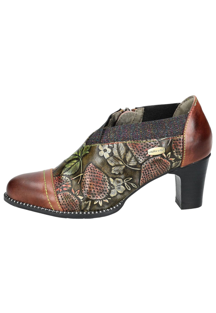 Stiefeletten Laura Vita Stiefelette Leder Marrone