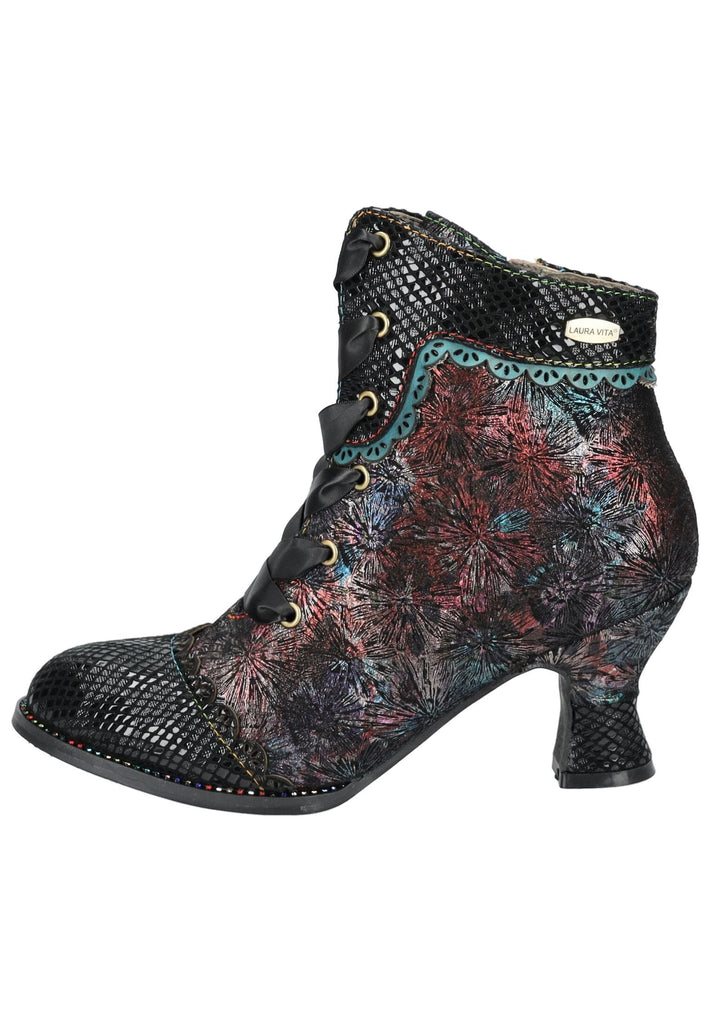 Stiefeletten Laura Vita Stiefelette Leder Schwarz